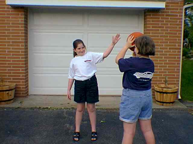 Jessica and Angelina Giammalvo wearing the Giammalvo T-Shirt........